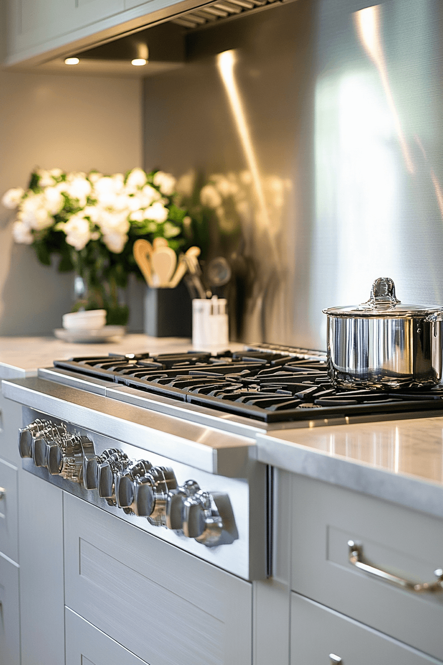 29 Stainless Steel Kitchen Countertops That Bring Professional Charm Home 9 stainless steel kitchen countertops