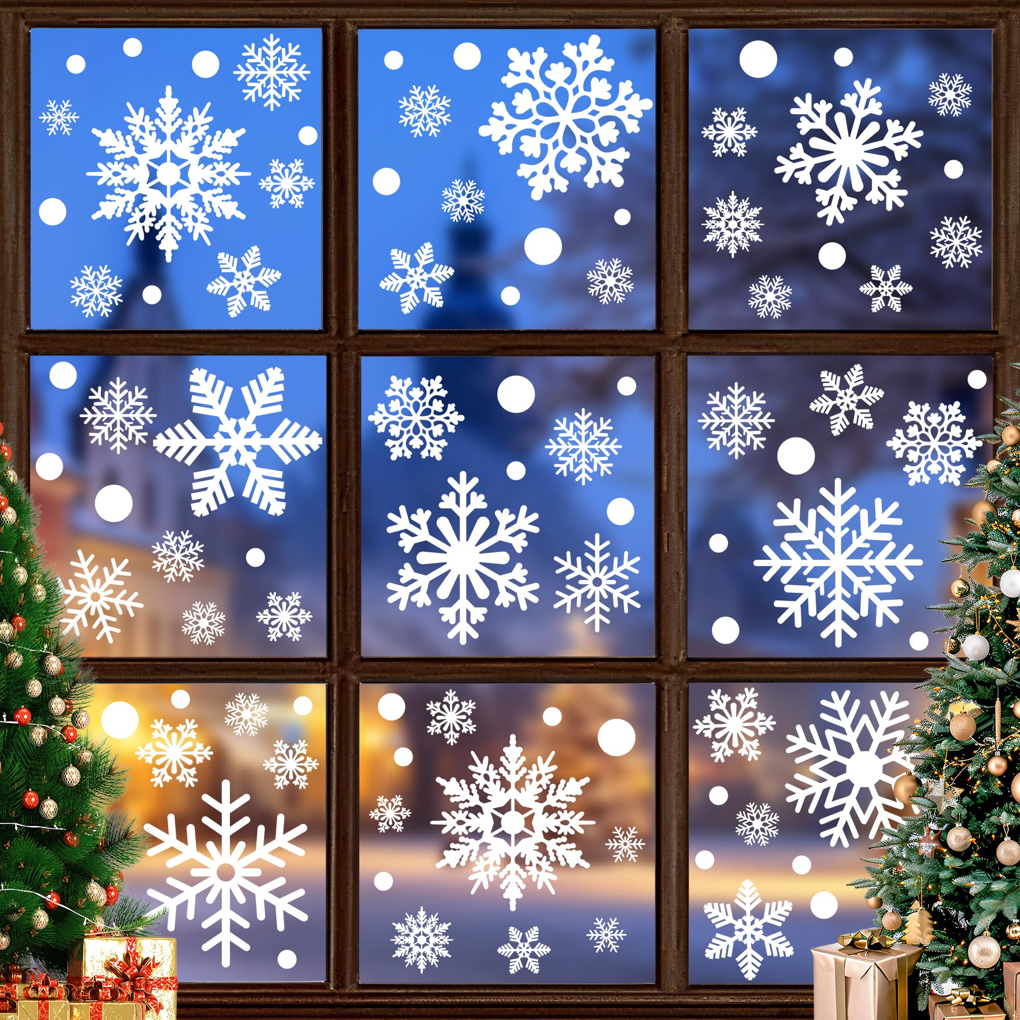 15 Christmas Window Decorations That Transform Your Home Into a Holiday Wonderland 4 Christmas Window Decorations