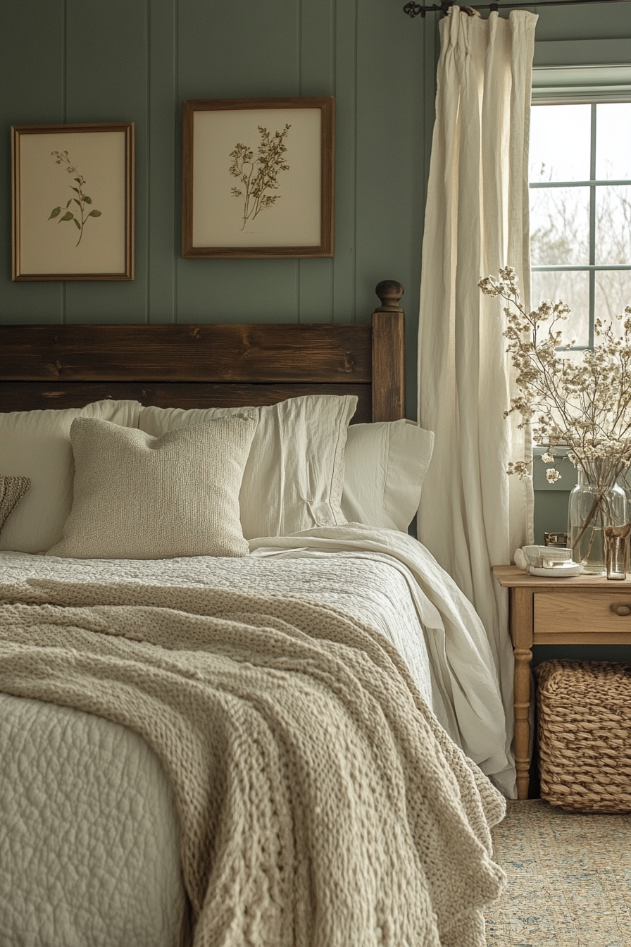 29 Vintage Farmhouse Bedroom Designs To Inspire Charming Cozy Interiors 23 vintage farmhouse bedroom