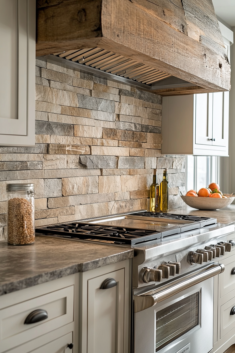 29 Rustic Kitchen Backsplash Ideas For A Charming Uplifting Transformation 14 rustic kitchen backsplash