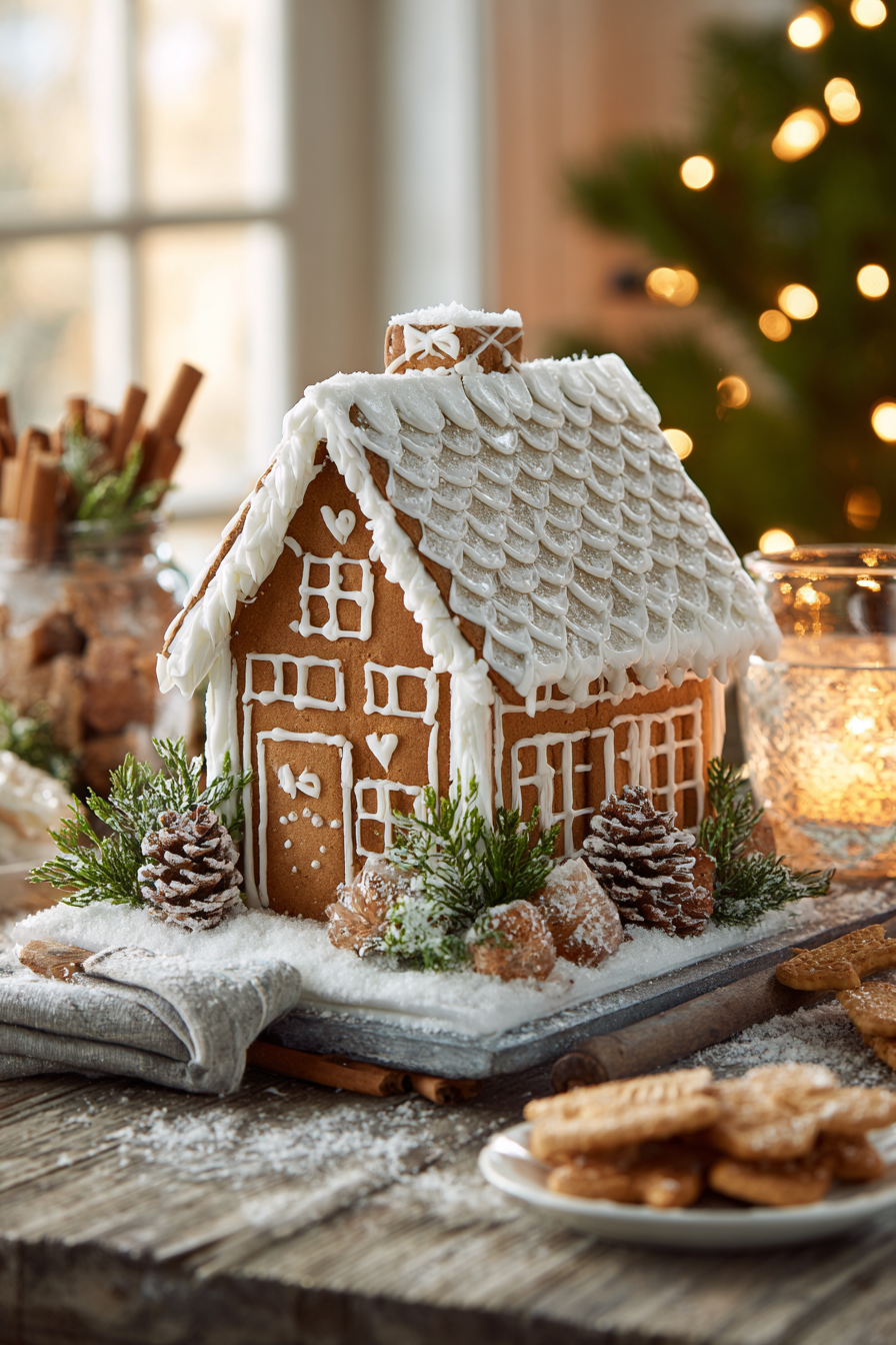 29 Gingerbread House Ideas For A Magical Heartwarming Holiday Craft 23 gingerbread house