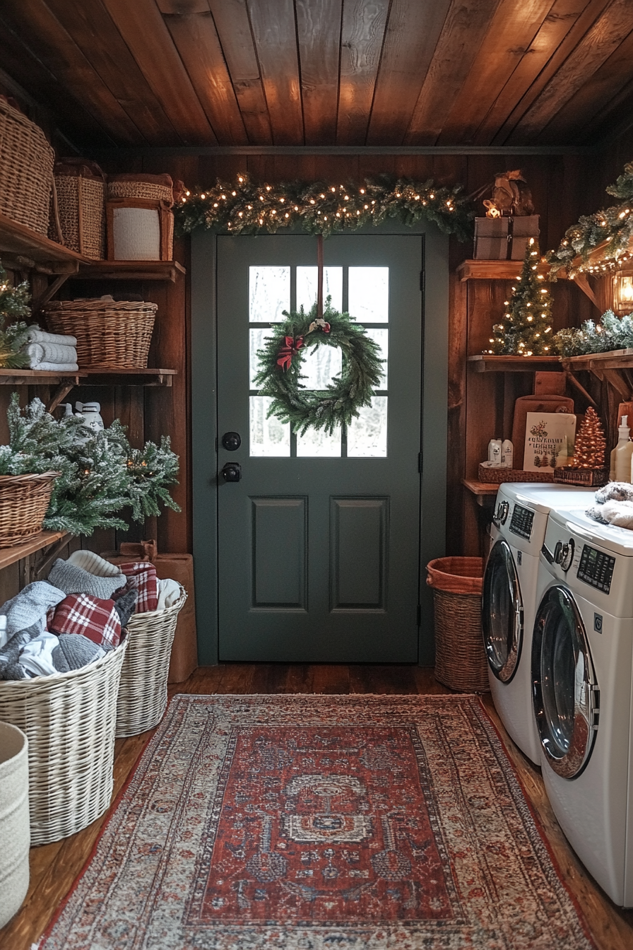 29 Farmhouse Christmas Decor Ideas for the Coziest Holiday Ever 9 farmhouse christmas decor ideas