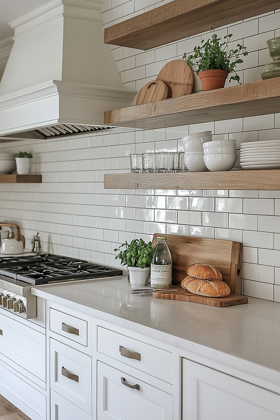 29 White Kitchen Backsplash Ideas to Make Your Home Feel Fresh and Inviting 24 white kitchen backsplash ideas