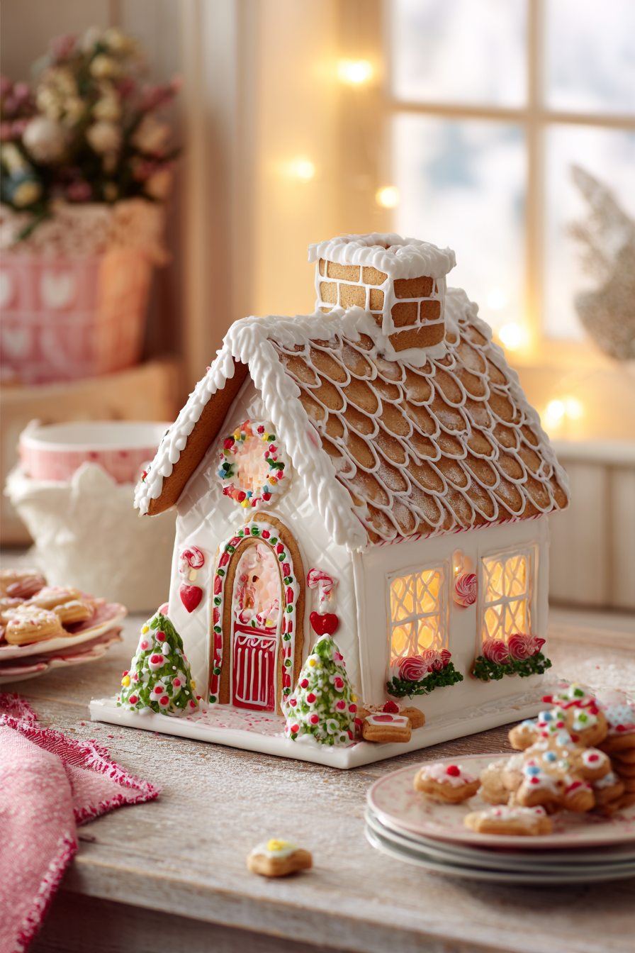 29 Gingerbread House Ideas For A Magical Heartwarming Holiday Craft 1 gingerbread house