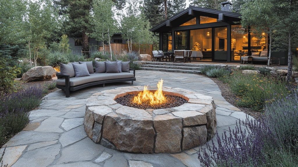 29 Backyard Fire Pit Ideas Lounge Areas That Make Evenings Feel Magical 9 backyard fire pit ideas lounge areas