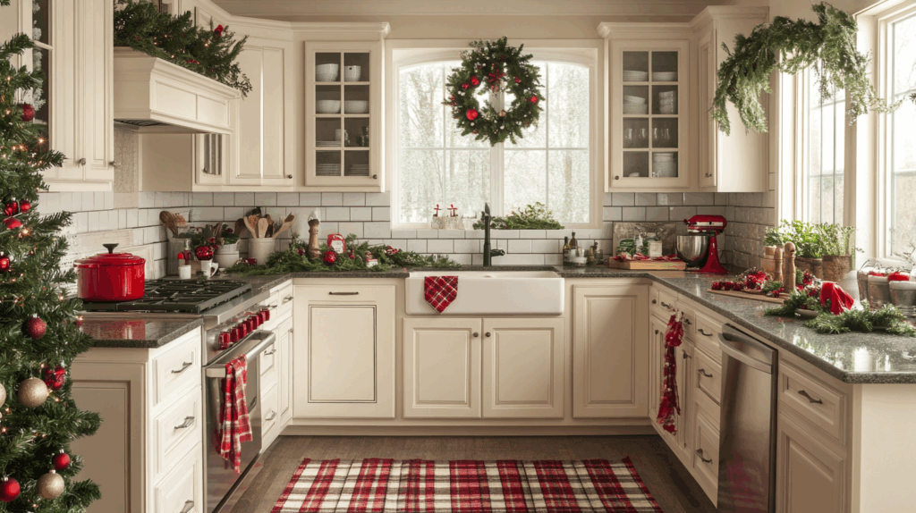 29 Christmas Kitchen Decor Ideas For A Bright Joy Filled Holiday Look 7 christmas kitchen decor