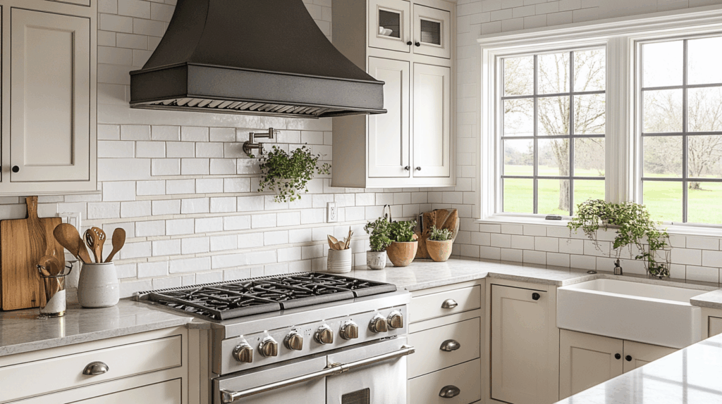 29 Farmhouse Kitchen Backsplash Ideas For A Light Airy Farmhouse Upgrade 3 farmhouse kitchen backsplash ideas