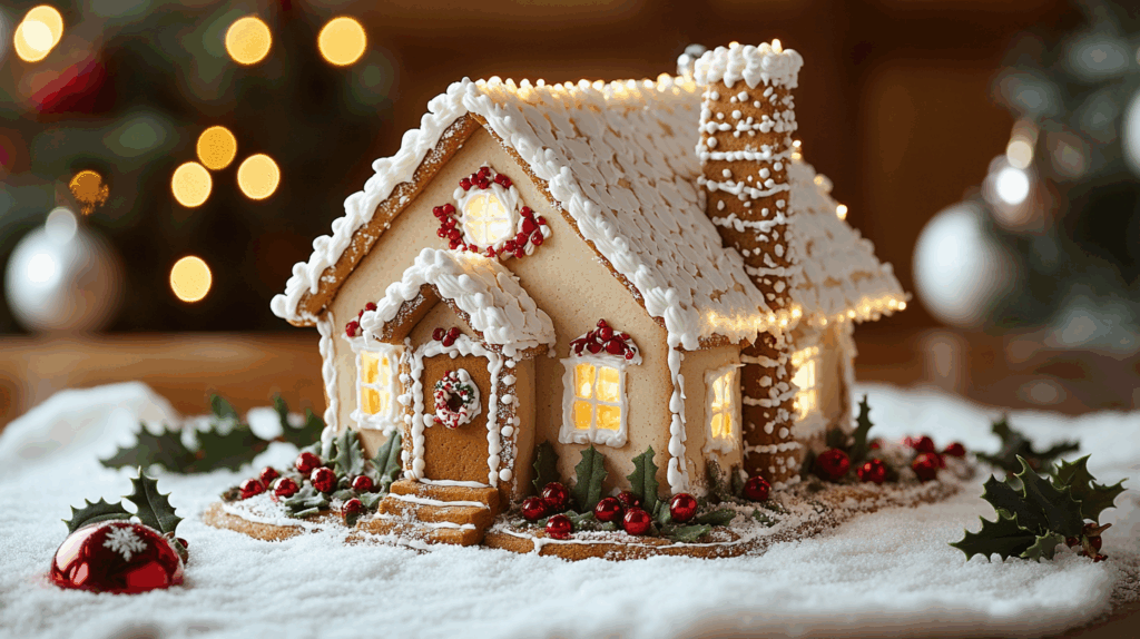 29 Gingerbread House Ideas For A Magical Heartwarming Holiday Craft 3 gingerbread house