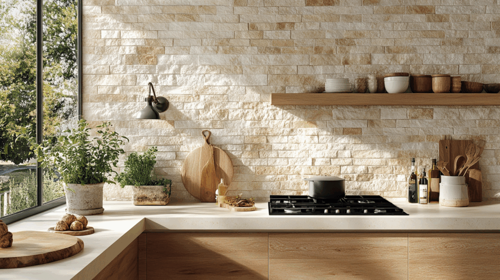 29 Rustic Kitchen Backsplash Ideas For A Charming Uplifting Transformation 4 rustic kitchen backsplash