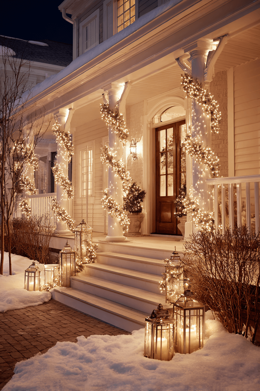 29 Christmas Porch Decorating Ideas to Welcome the Holidays in Style 🌟 1