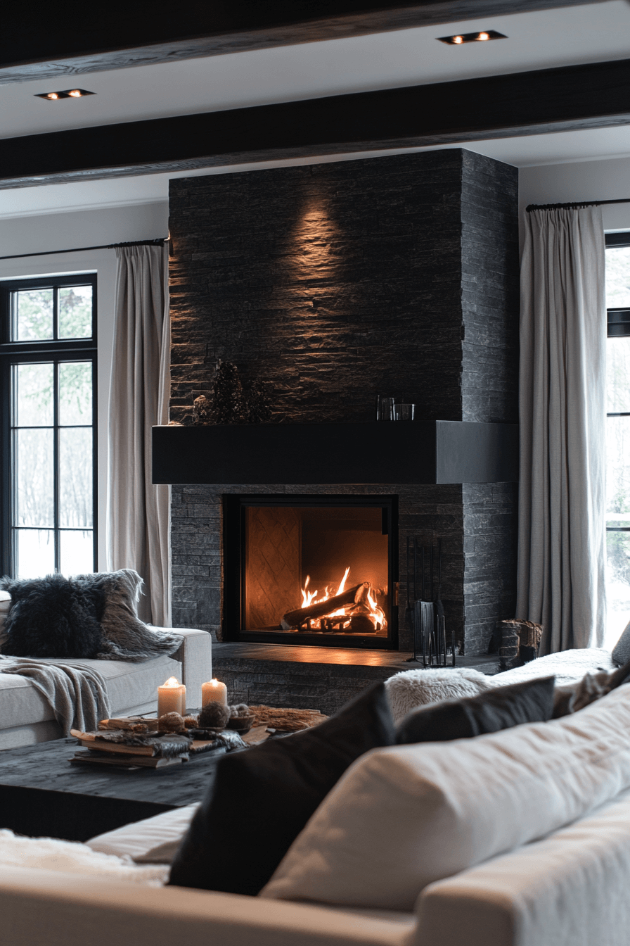 29 Dark Cozy Living Room Ideas That Make Moody Feel Welcoming 10