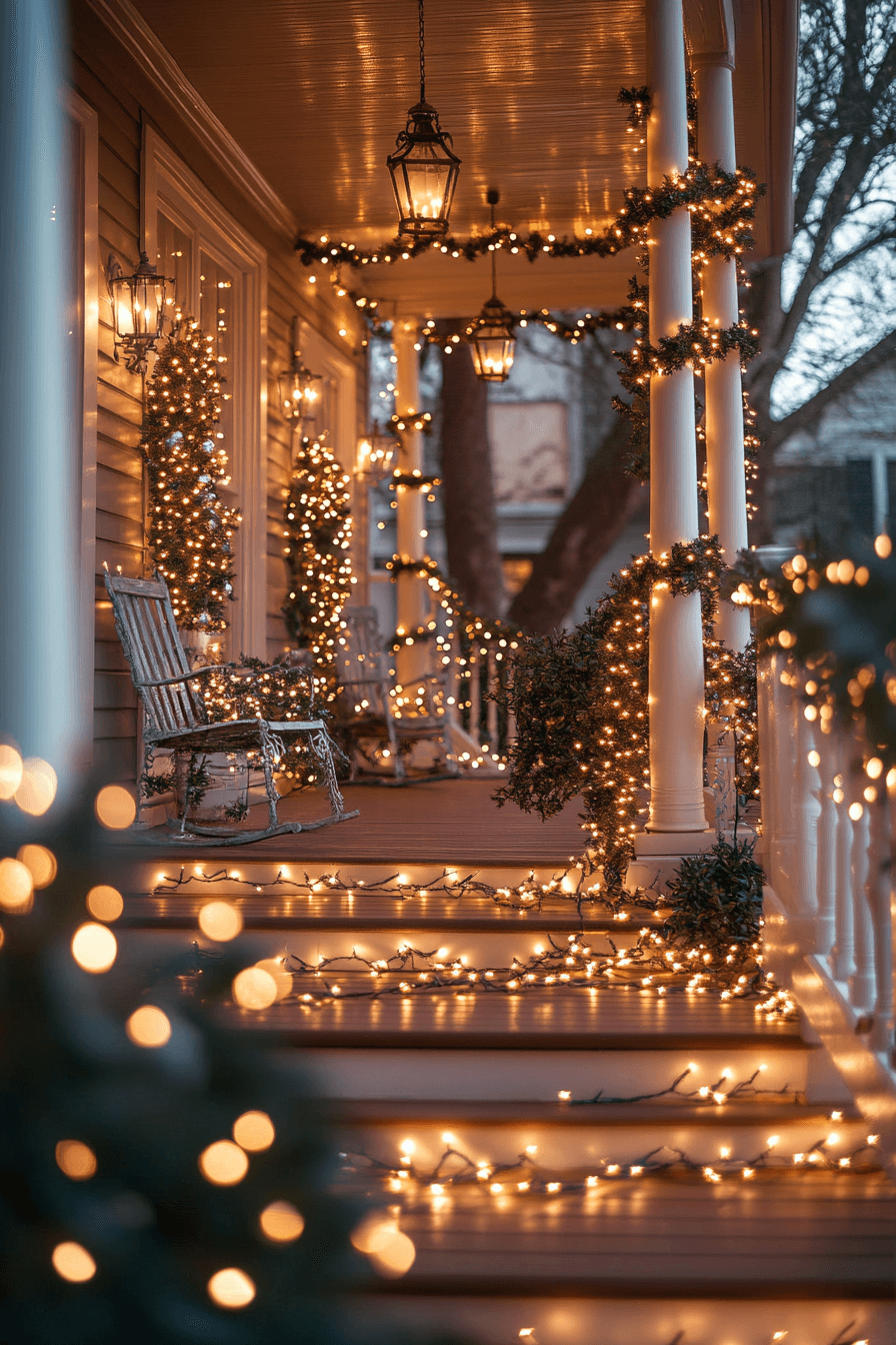 29 Christmas Porch Decorating Ideas to Welcome the Holidays in Style 🌟 11