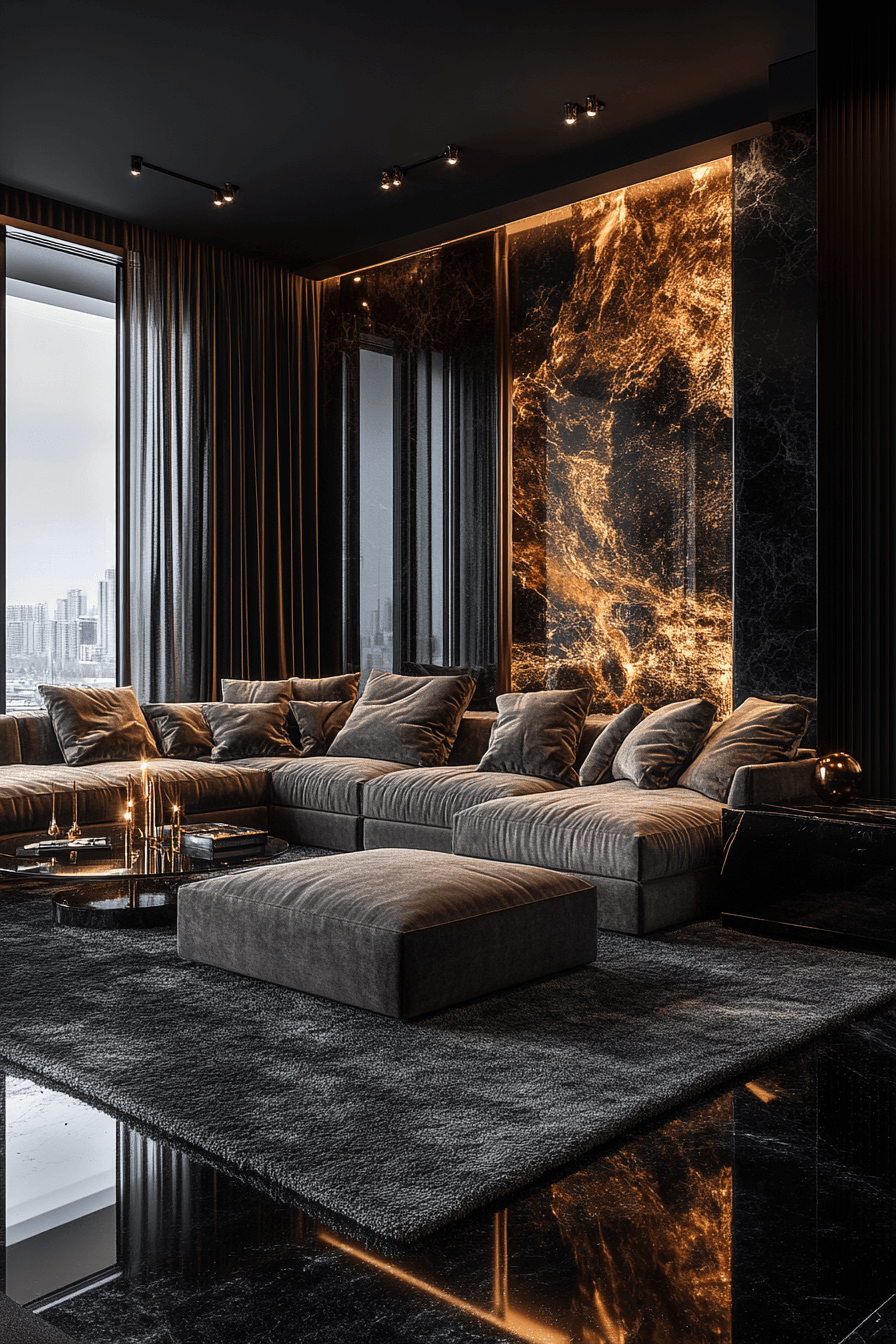 29 Dark Cozy Living Room Ideas That Make Moody Feel Welcoming 12