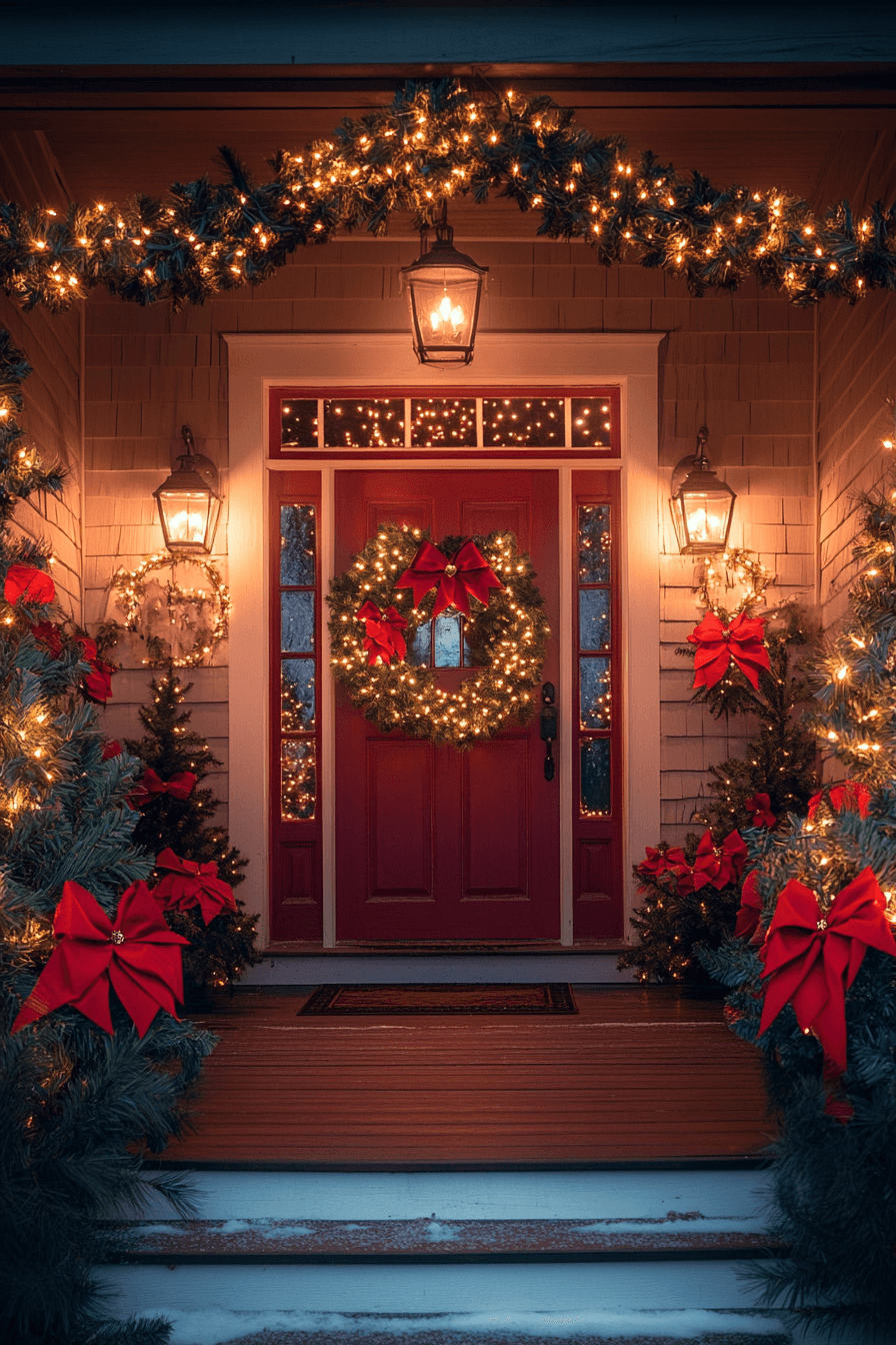 29 Christmas Porch Decorating Ideas to Welcome the Holidays in Style 🌟 13