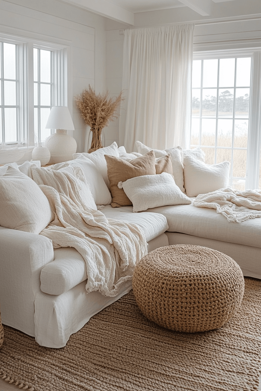 29 Cozy Coastal Living Room Ideas That Feel Fresh and Inviting 13