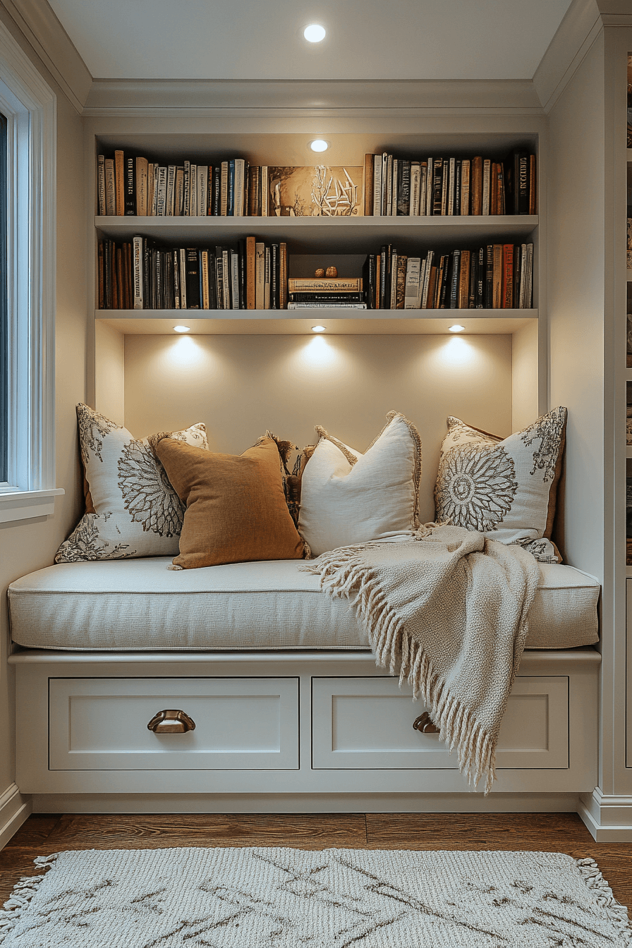 29 Cozy Reading Nook Ideas That Make Reading Extra Enjoyable 14