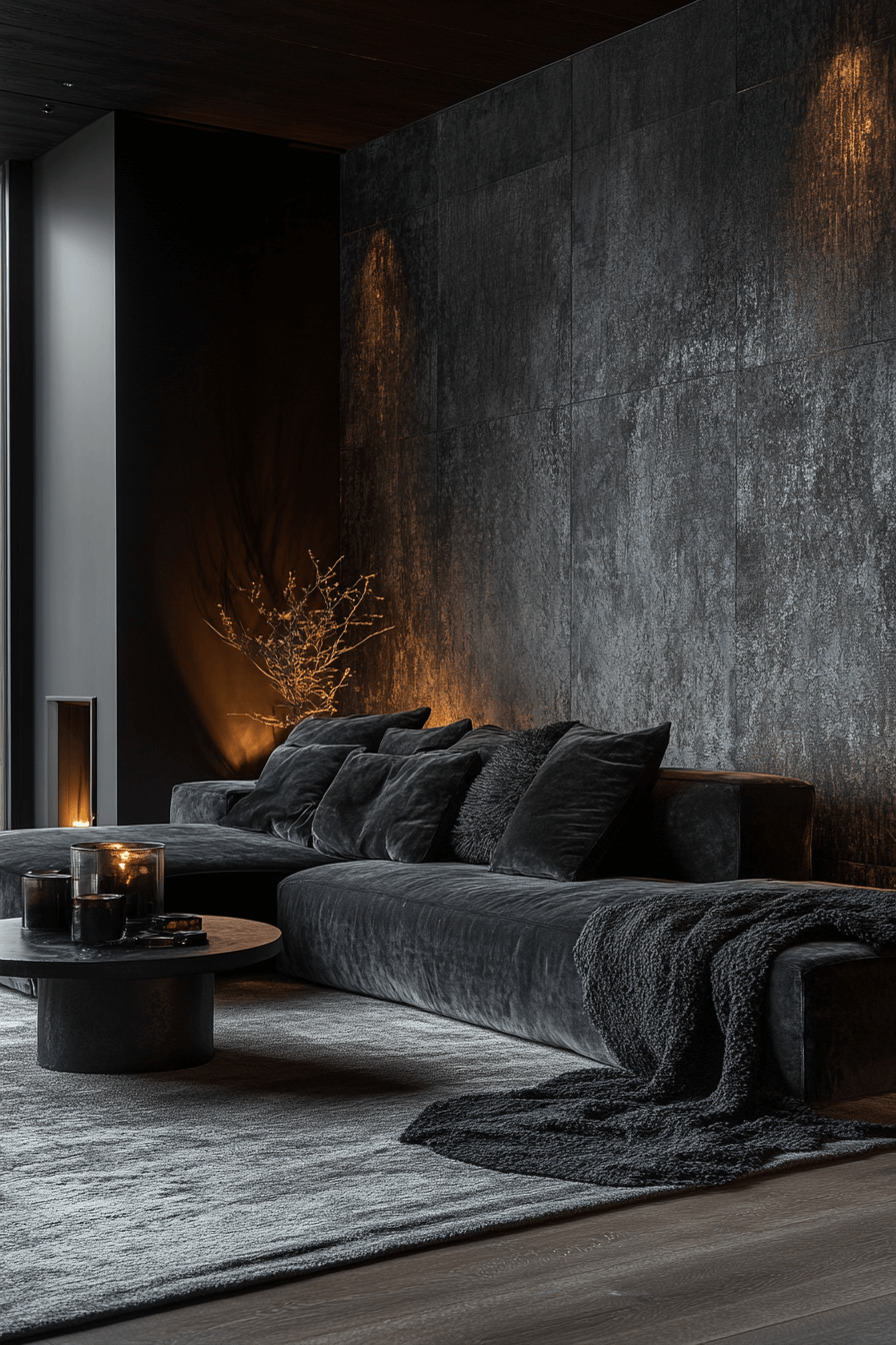 29 Dark Cozy Living Room Ideas That Make Moody Feel Welcoming 14