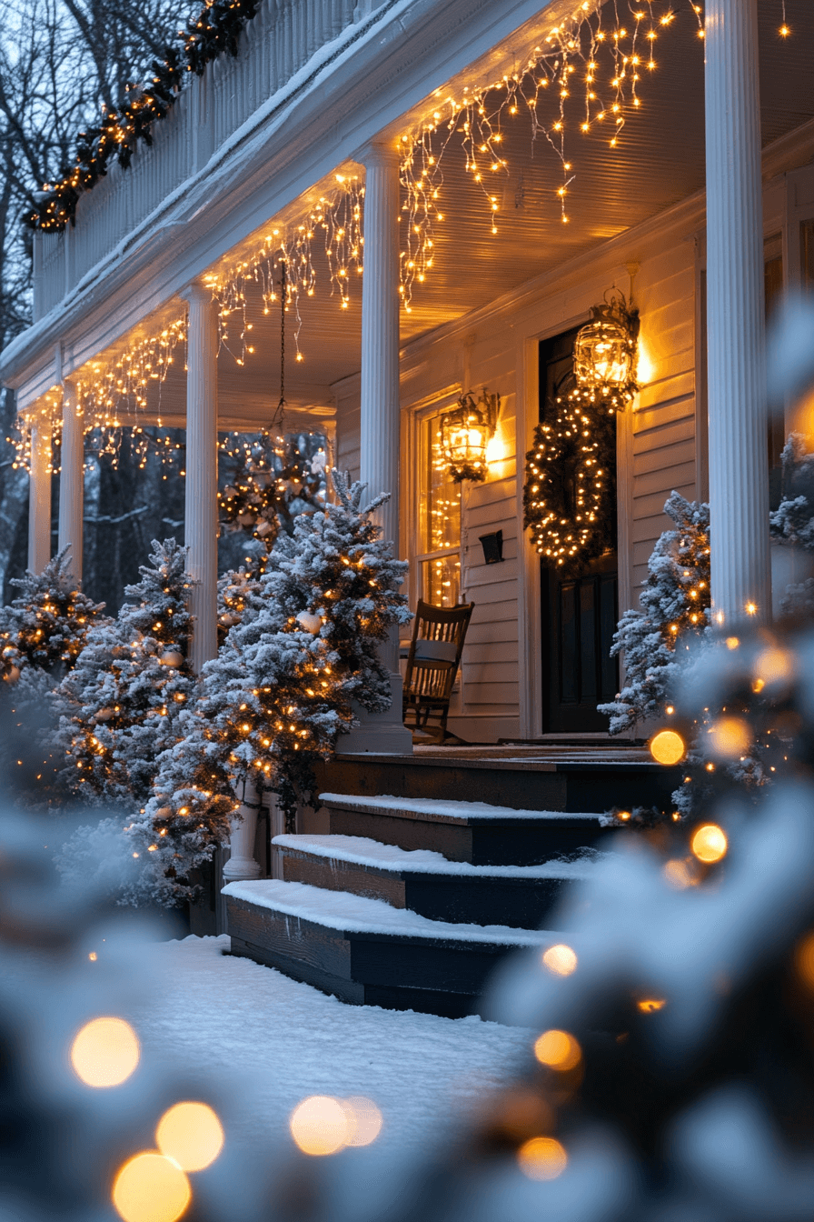 29 Christmas Porch Decorating Ideas to Welcome the Holidays in Style 🌟 14