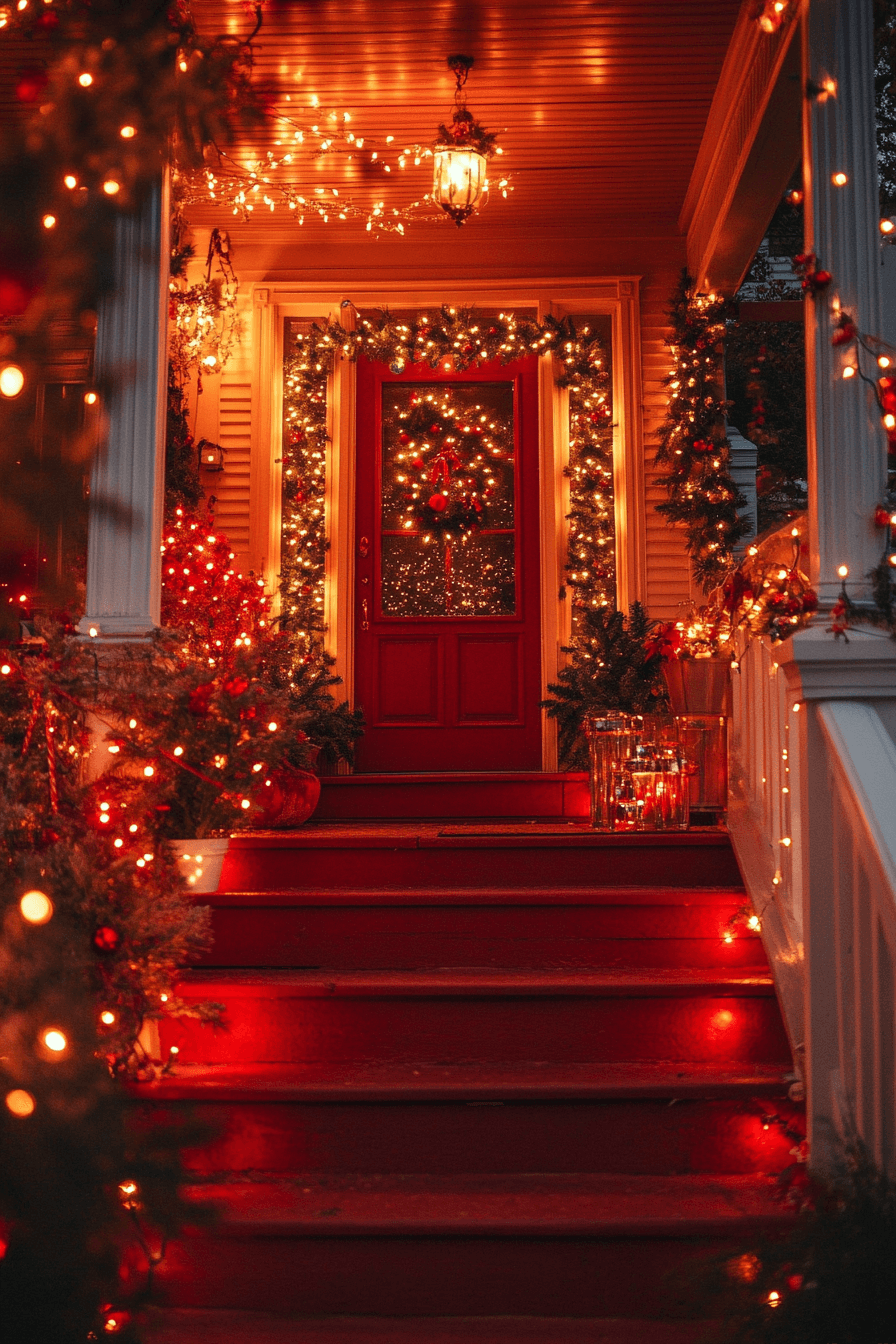 29 Christmas Porch Decorating Ideas to Welcome the Holidays in Style 🌟 15