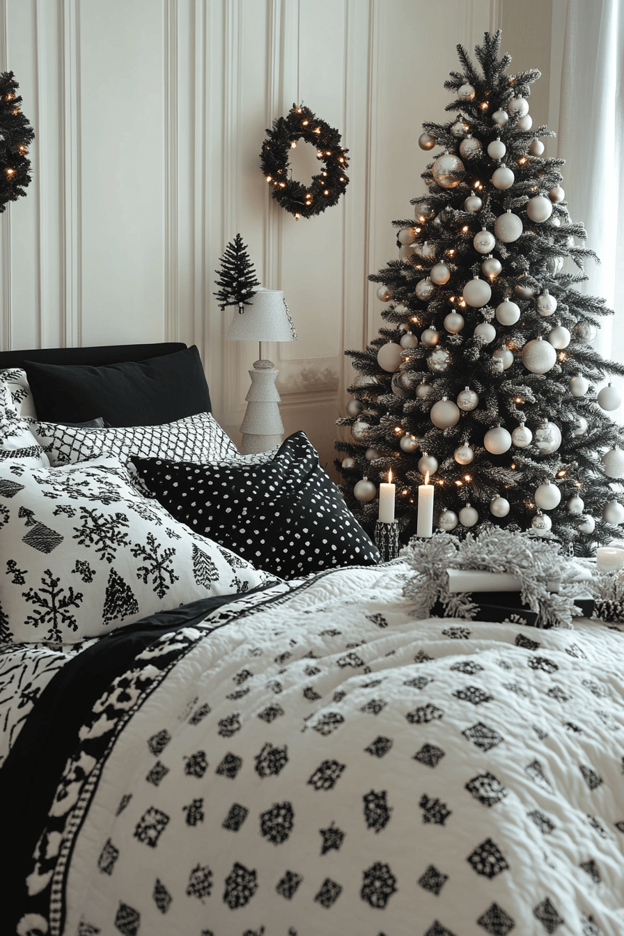 29 Christmas Bedroom Decor Ideas for a Cozy & Festive Retreat 15