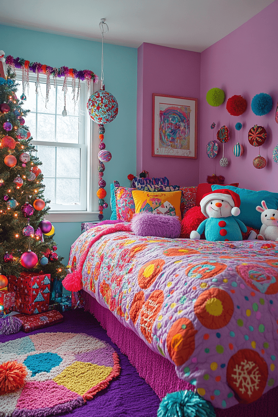 29 Christmas Bedroom Decor Ideas for a Cozy & Festive Retreat 16