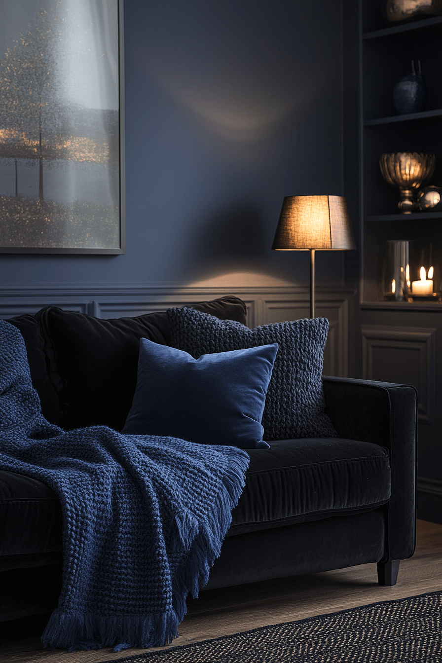 29 Dark Cozy Living Room Ideas That Make Moody Feel Welcoming 16