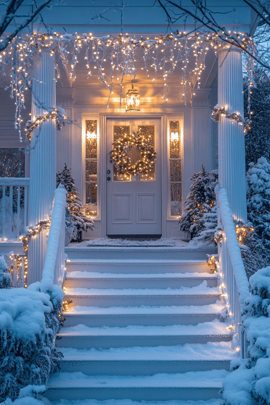 29 Christmas Porch Decorating Ideas to Welcome the Holidays in Style 🌟 16