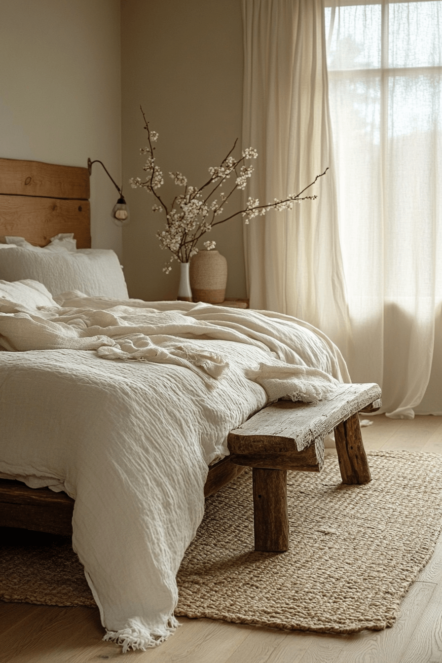 29 Cozy Neutral Bedroom Ideas That Feel Light and Comforting 18