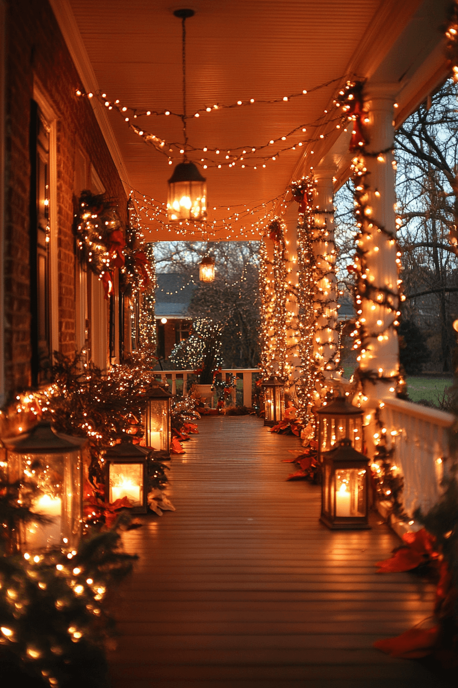 29 Christmas Porch Decorating Ideas to Welcome the Holidays in Style 🌟 19