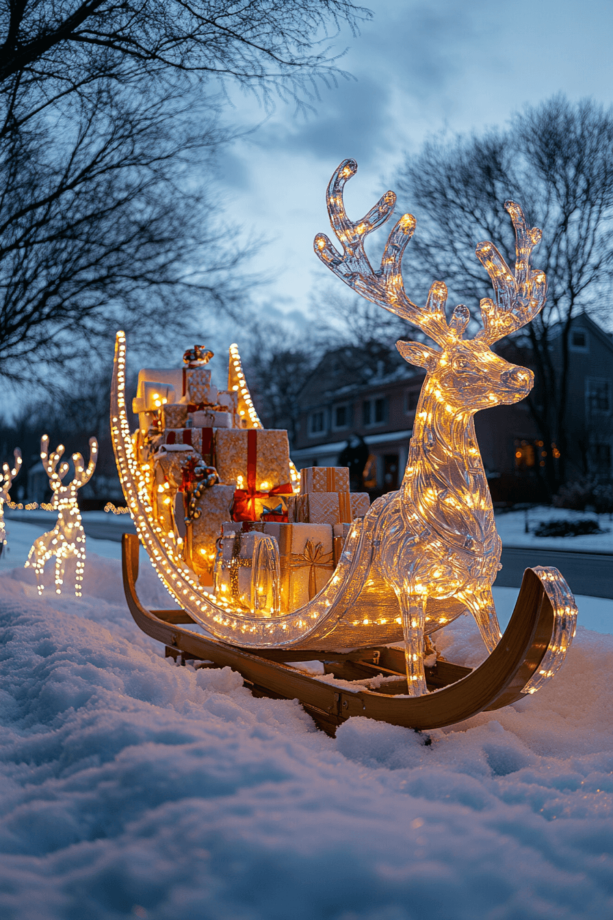 ✨ 29 Outdoor Christmas Decorations to Light Up Your Holiday Spirit 🎅🏽 19