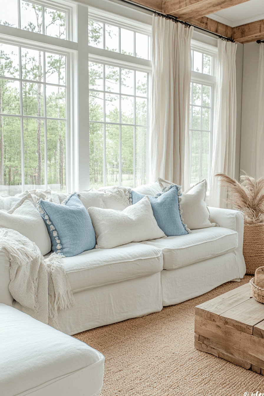 29 Cozy Coastal Living Room Ideas That Feel Fresh and Inviting 2