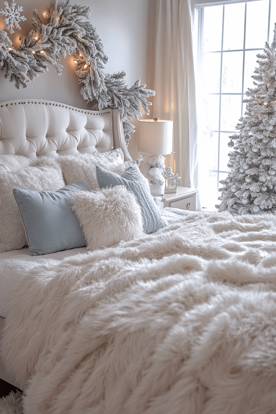 29 Christmas Bedroom Decor Ideas for a Cozy & Festive Retreat 2
