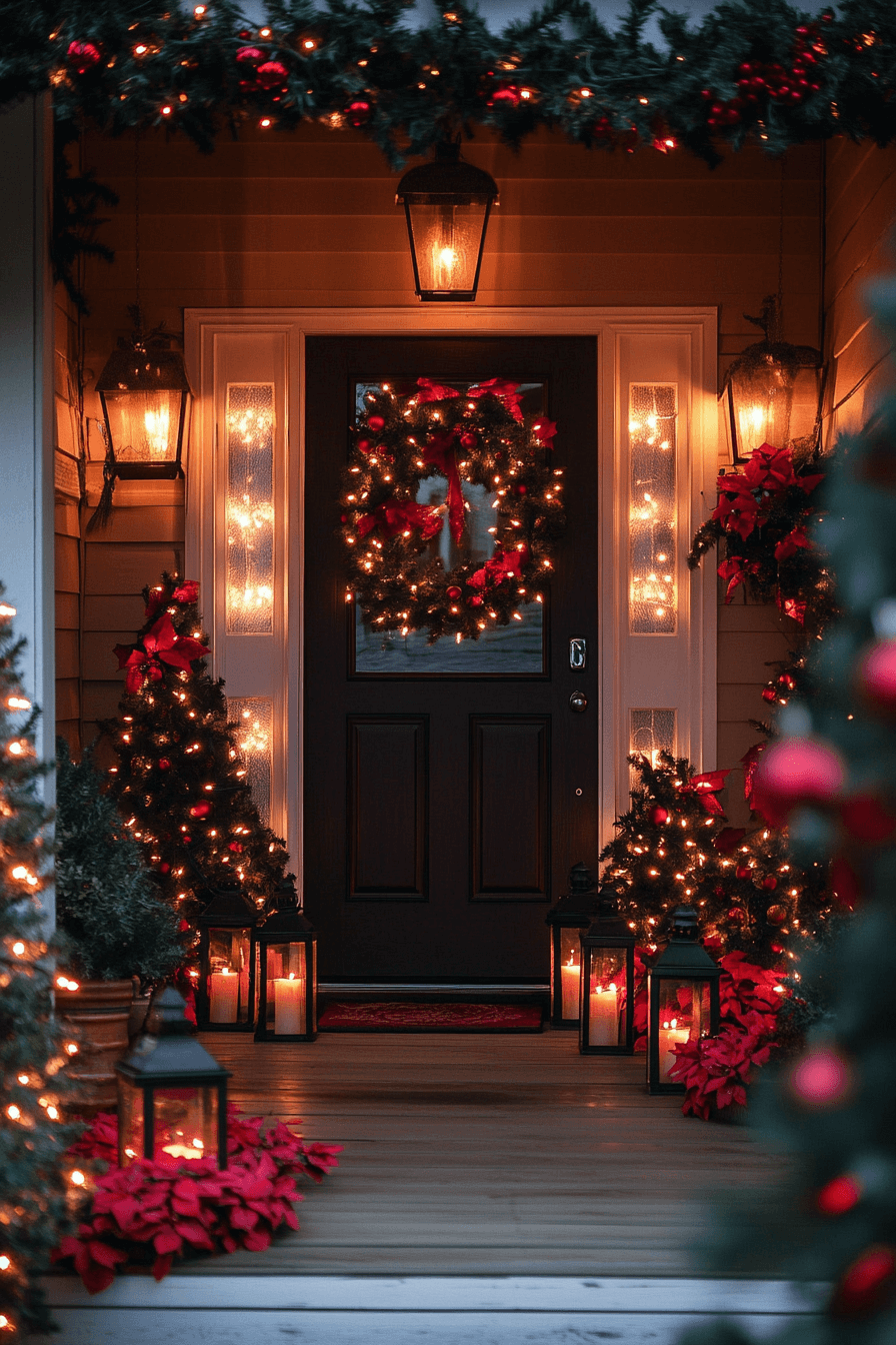 29 Christmas Porch Decorating Ideas to Welcome the Holidays in Style 🌟 20