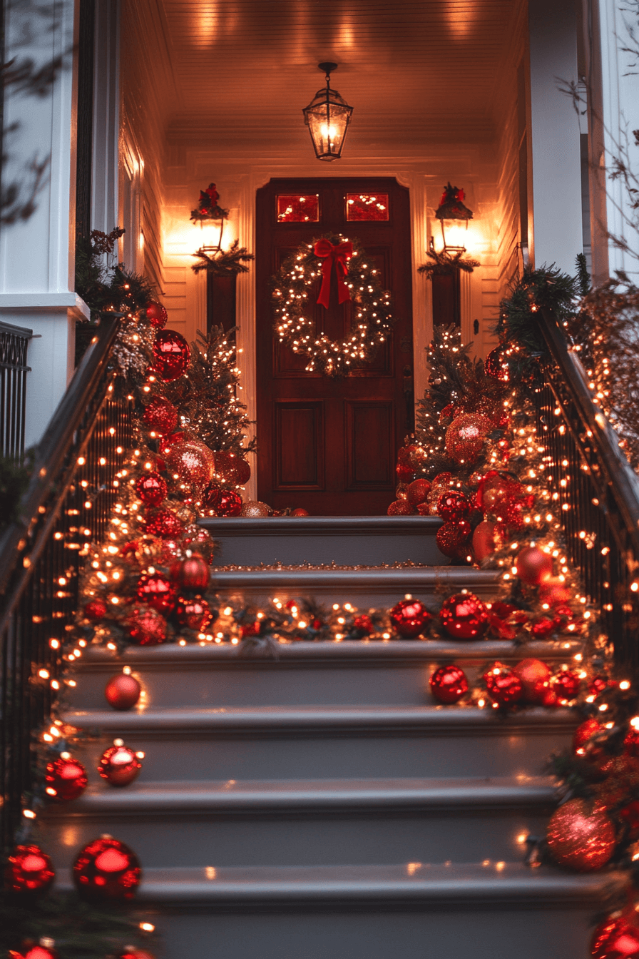 29 Christmas Porch Decorating Ideas to Welcome the Holidays in Style 🌟 22