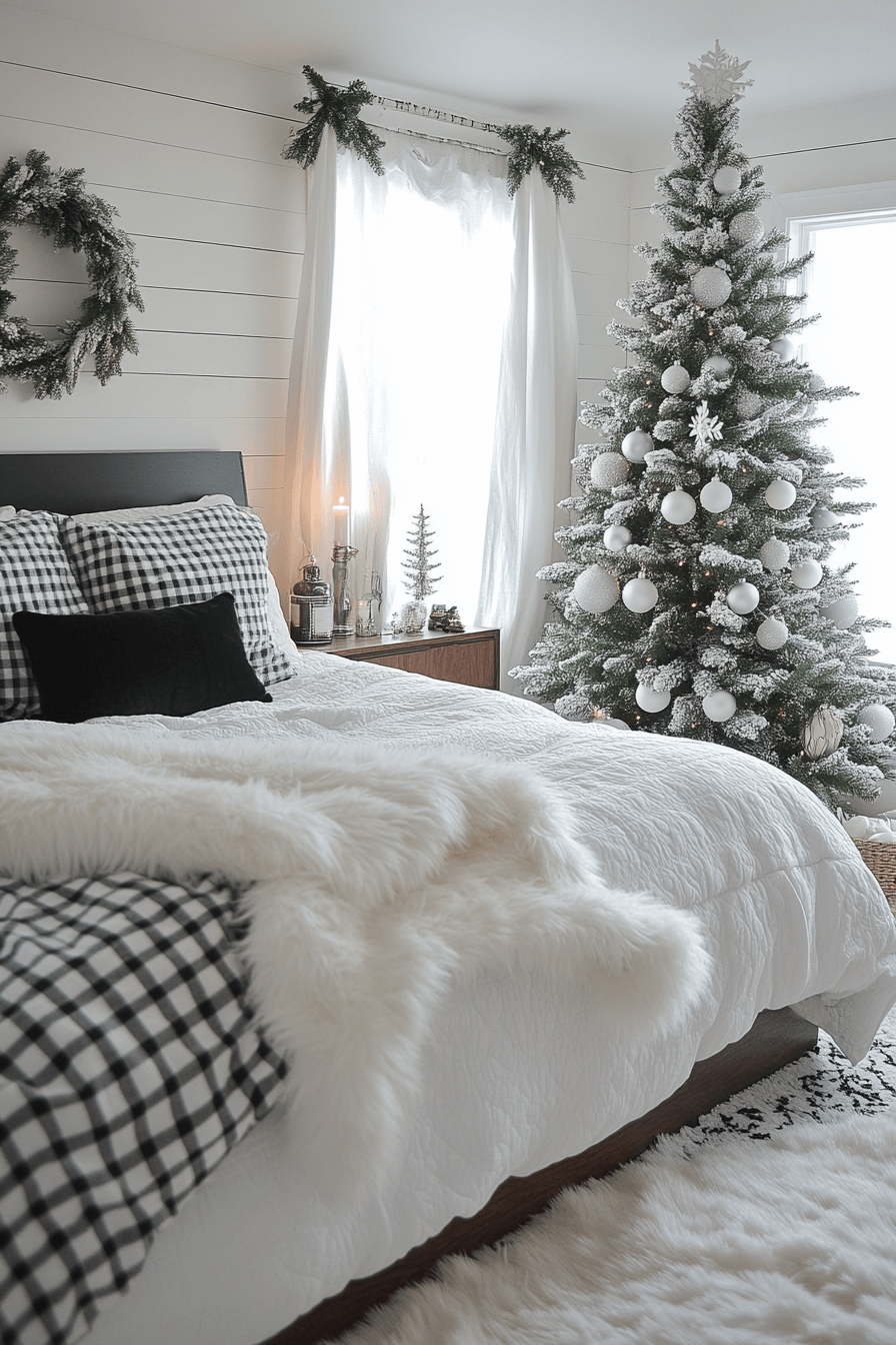29 Christmas Bedroom Decor Ideas for a Cozy & Festive Retreat 25