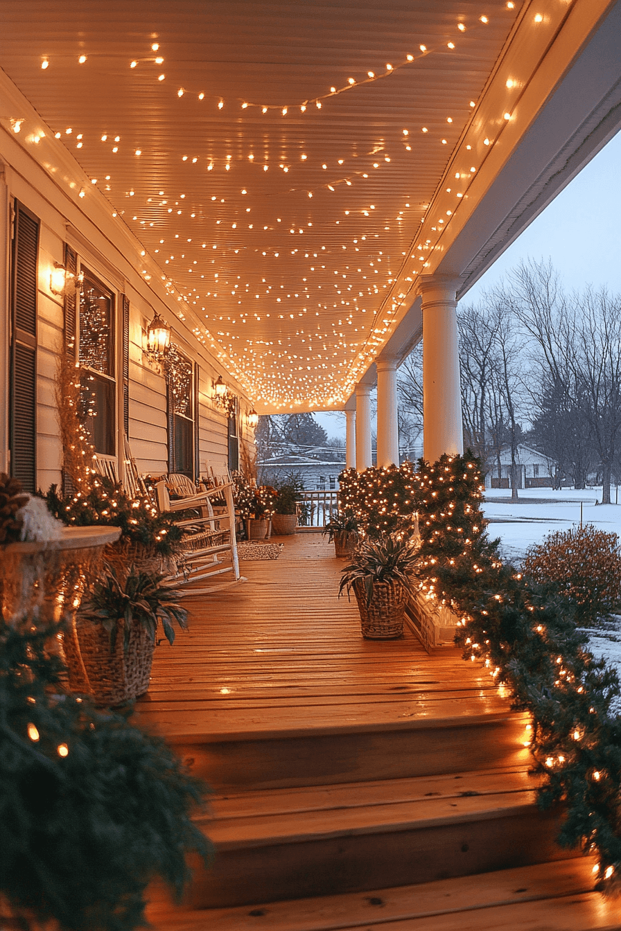29 Christmas Porch Decorating Ideas to Welcome the Holidays in Style 🌟 25