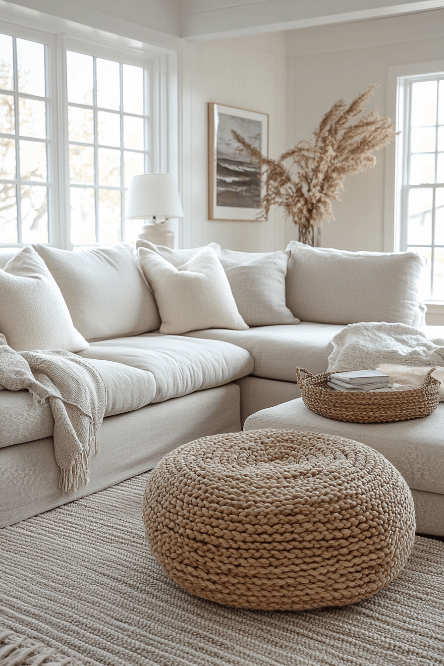 29 Cozy Coastal Living Room Ideas That Feel Fresh and Inviting 25