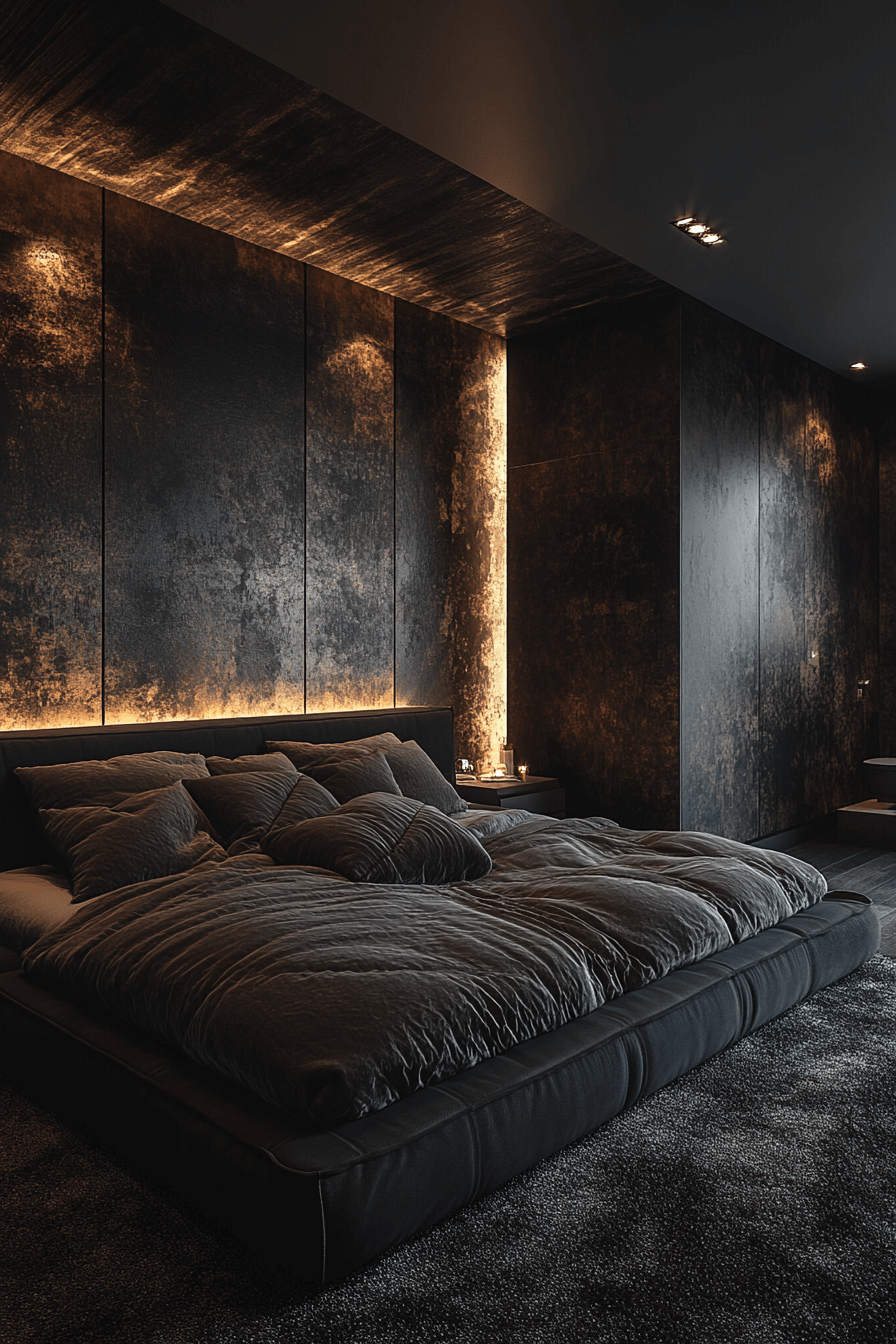 29 Dark Cozy Bedroom Ideas for a Peaceful Nighttime Retreat 28