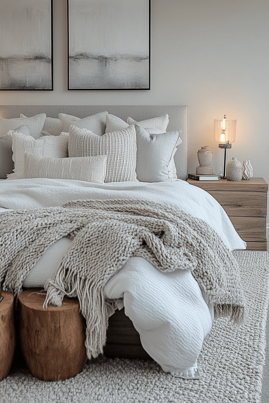 29 Cozy Neutral Bedroom Ideas That Feel Light and Comforting 4
