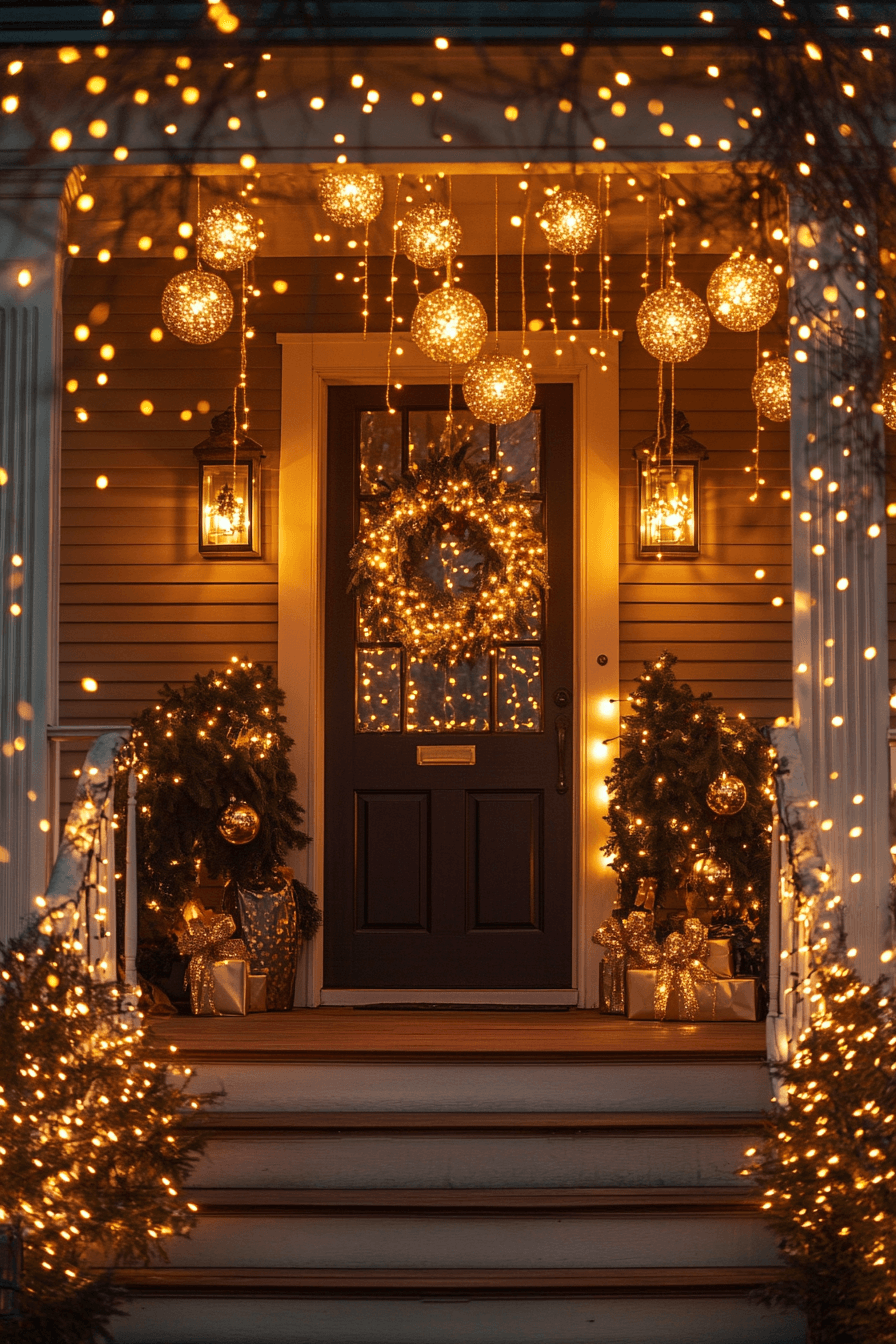 29 Christmas Porch Decorating Ideas to Welcome the Holidays in Style 🌟 5