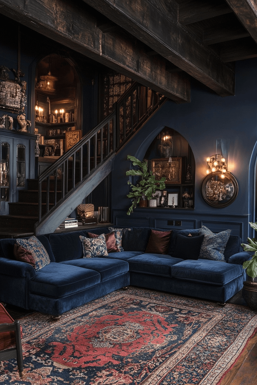 29 Dark Cozy Living Room Ideas That Make Moody Feel Welcoming 6