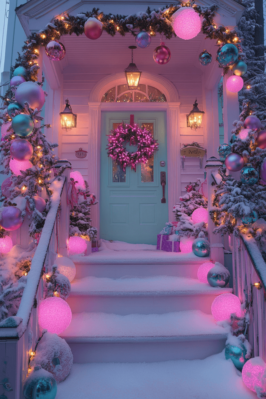 29 Christmas Porch Decorating Ideas to Welcome the Holidays in Style 🌟 6