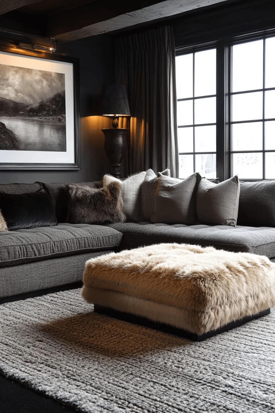 29 Dark Cozy Living Room Ideas That Make Moody Feel Welcoming 9