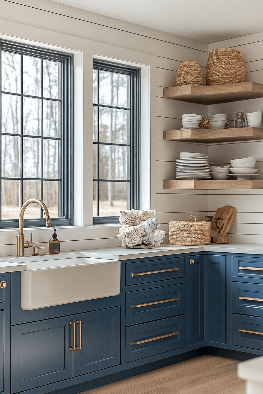 shiplap backsplash kitchen