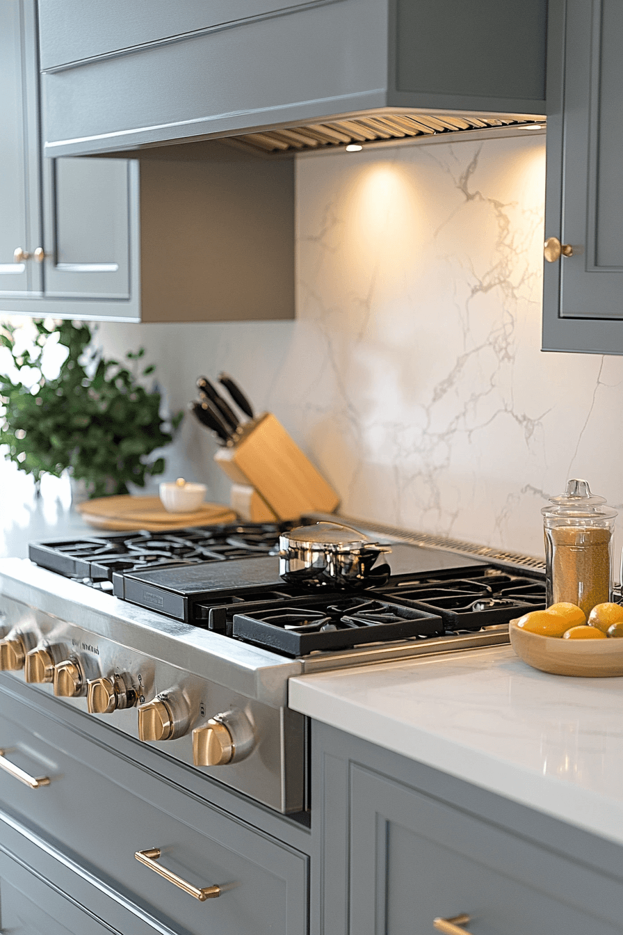 marble backsplash kitchen