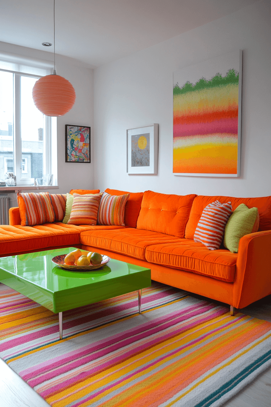 dopamine decor living room