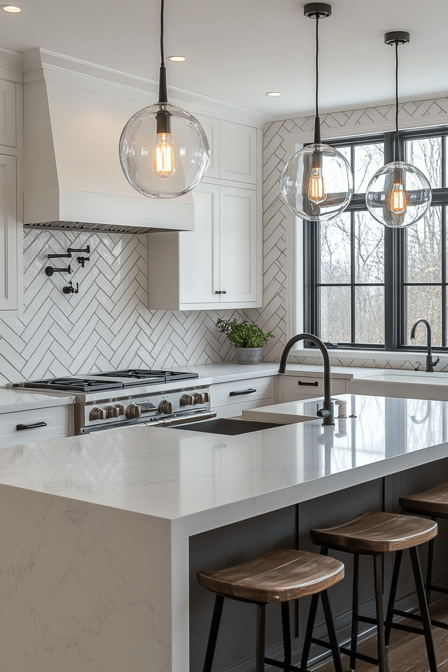 white kitchen backsplash ideas
