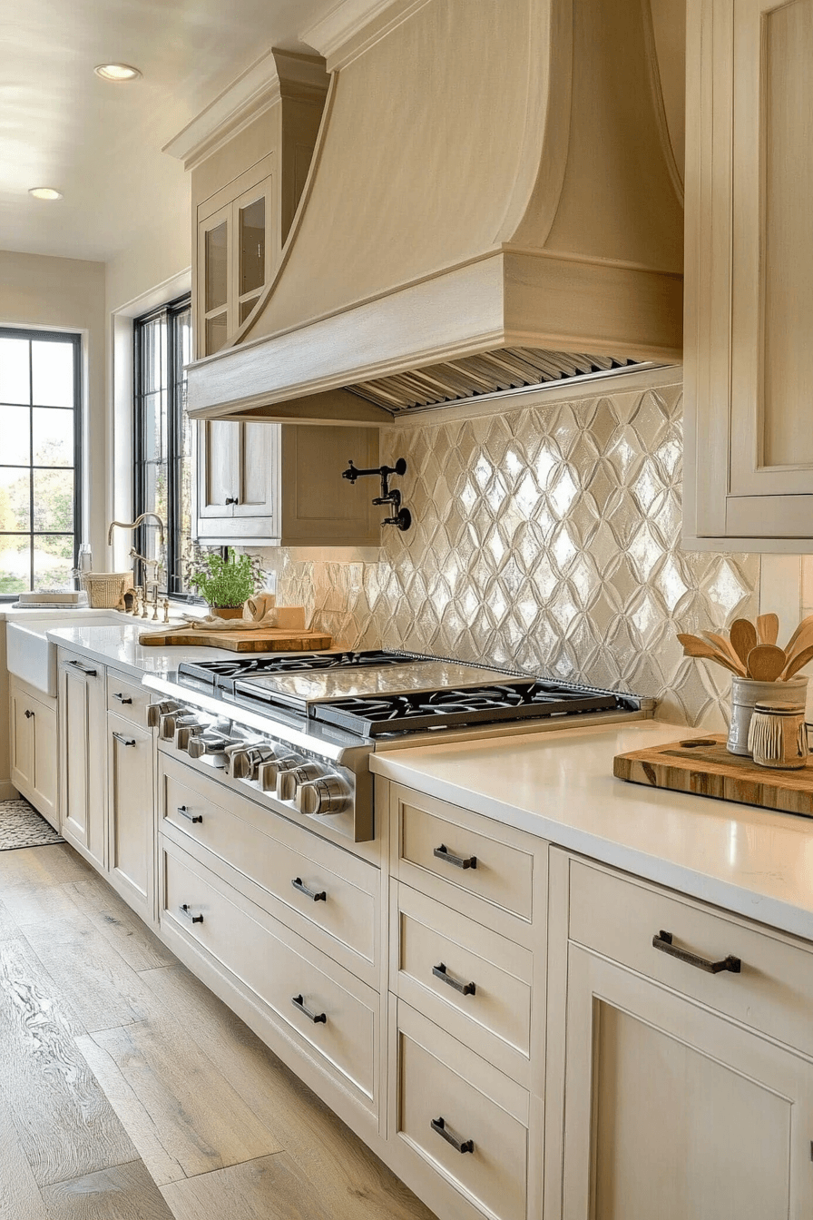 farmhouse kitchen backsplash