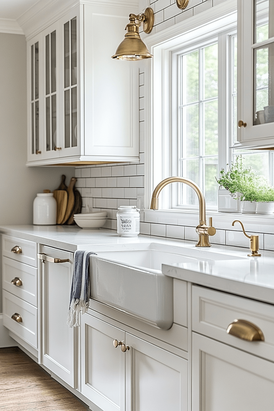 farmhouse kitchen backsplash