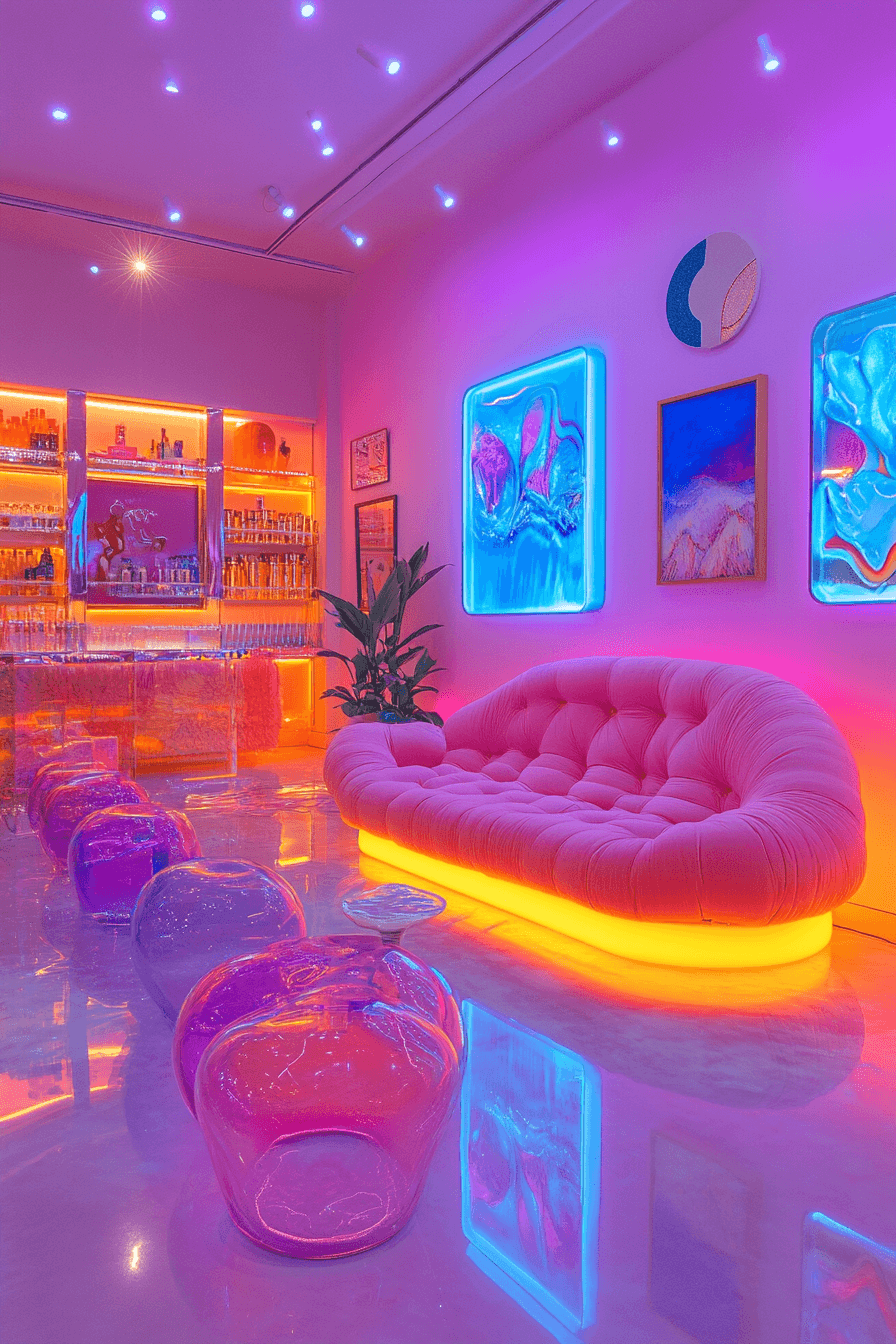 dopamine decor living room